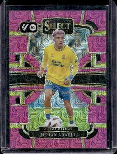 Julian Araujo 2024 Panini Select Pink Mojo Prizm /115
