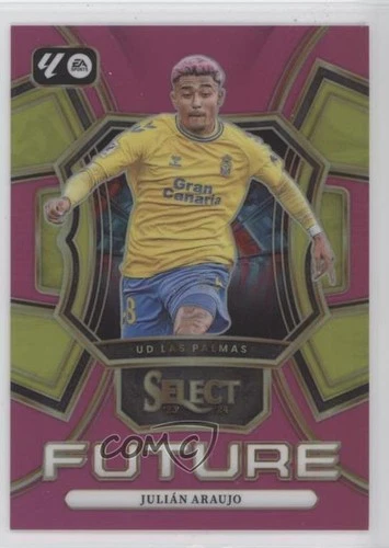 Julian Araujo 2024 Panini Select Pink Prizm /25