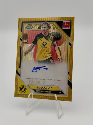 Julian Brandt 2025 Topps Bundesliga Chrome /50