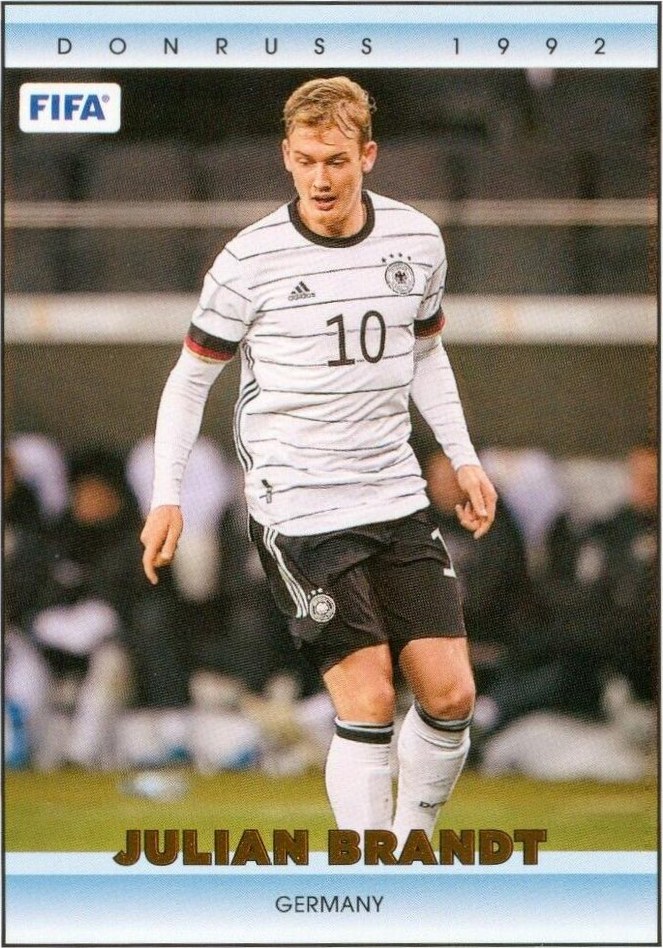 Julian Brandt 2022 Panini Donruss Soccer 12