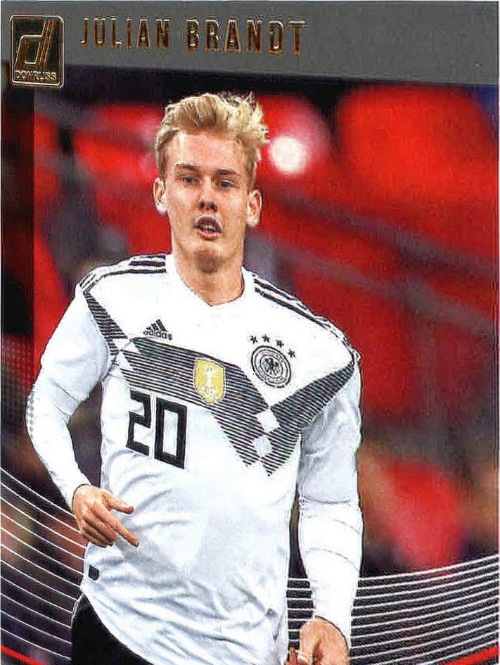 Julian Brandt 2018 Panini Donruss Soccer 142