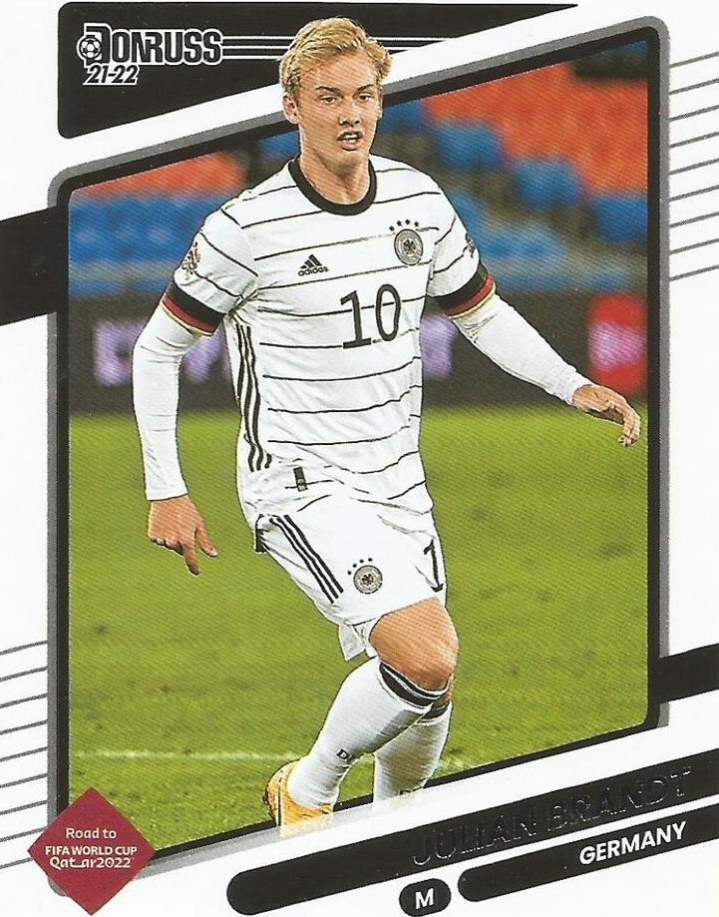 Julian Brandt 2021 Panini Donruss Soccer 6