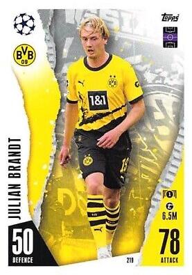 Julian Brandt 2023 Topps Match Attax UEFA Club Competitions