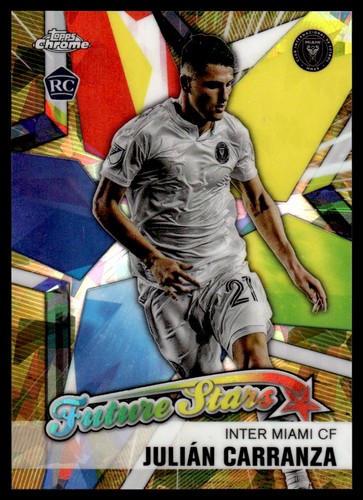 Julian Carranza 2021 Topps Chrome Gold 14/50