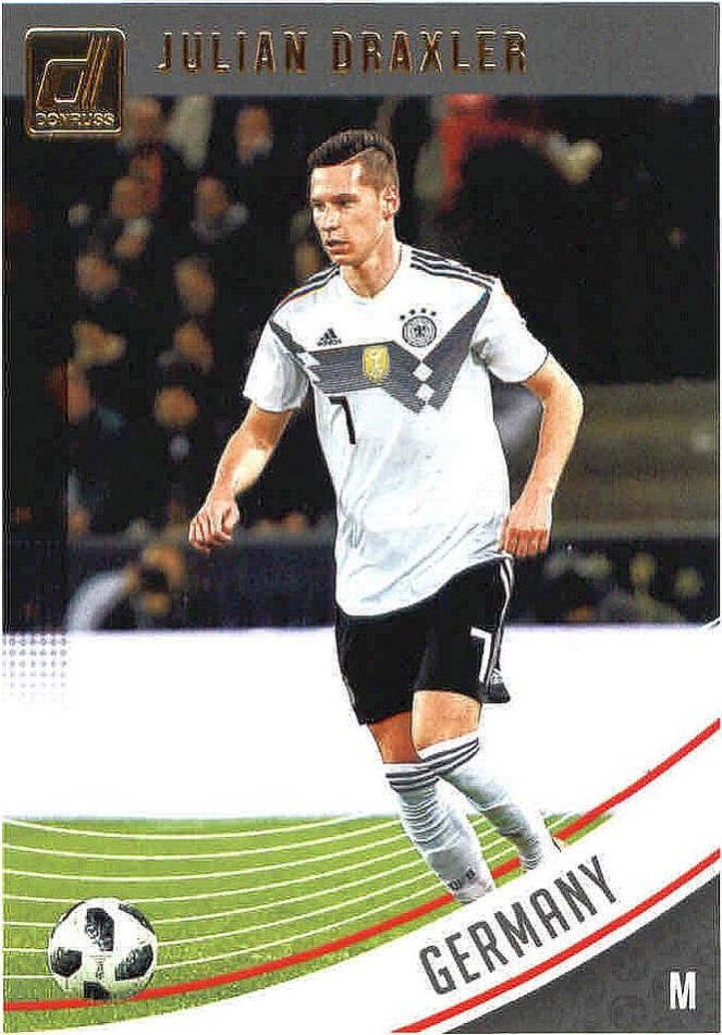 Julian Draxler 2018 Panini Donruss Soccer 140