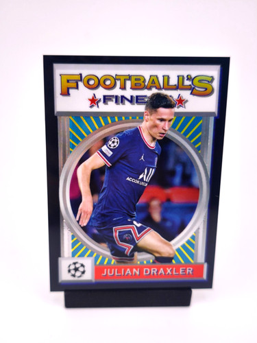 Julian Draxler 2021 Topps Finest Nero /25