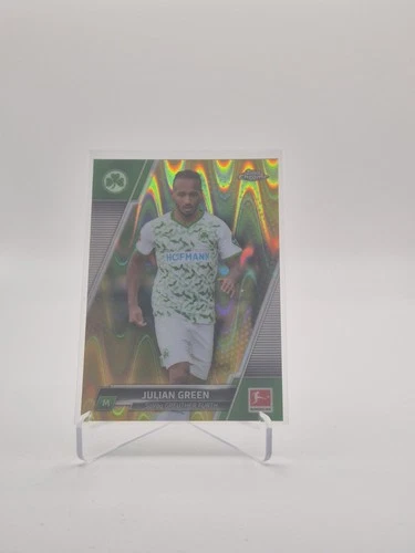 Julian Green 2021 Topps Chrome Gold RayWave Refractor