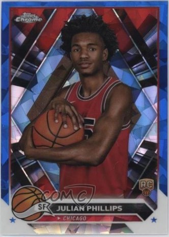 Julian Phillips 2023 Topps Chrome Sapphire /16