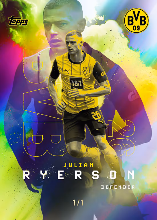 Julian Ryerson 2024 Topps Bundesliga Stickers