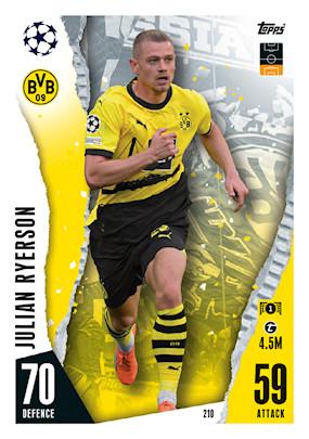 Julian Ryerson 2023 Topps Match Attax UEFA Club Competitions