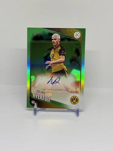 Julian Ryerson 2025 Topps UCC Flagship Green Limited /99