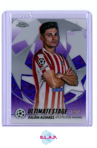 Julián Álvarez 2026 Topps Chrome 04/75
