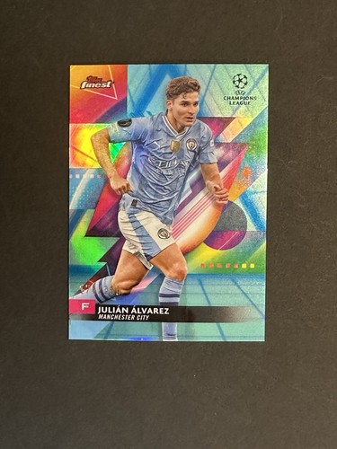 Julián Álvarez 2023 Topps Finest Teal /250