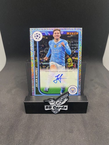 Julián Álvarez 2023 Topps Merlin Chrome /99