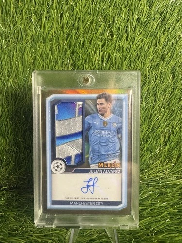 Julián Álvarez 2023 Topps Merlin Chrome Gold /50