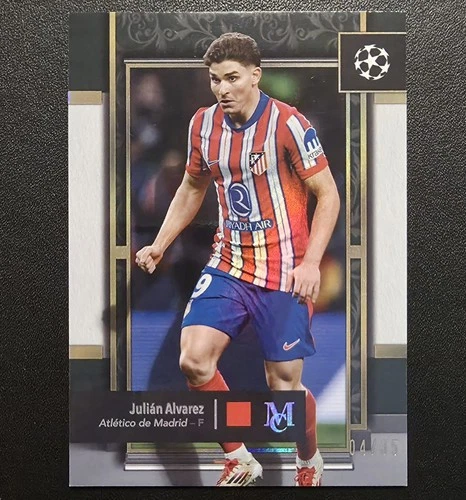 Julián Álvarez 2024 Topps Musée Ambre /35