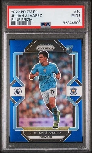 Julián Álvarez 2022 Panini Prizm Azul Prizm /175