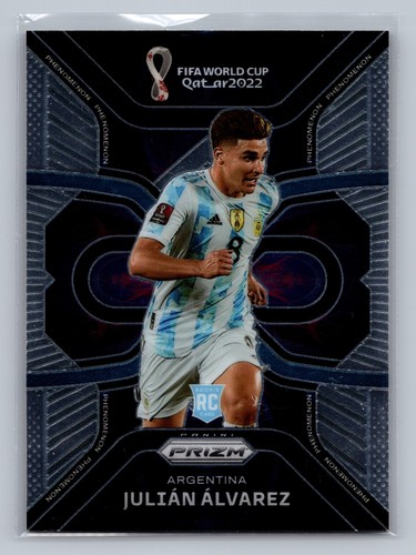 Julián Álvarez 2022 Panini Prizm Copa Mundial FIFA