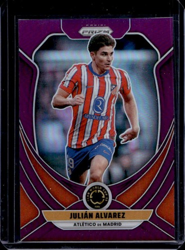 Julián Álvarez 2025 Panini Prizm Viola /125