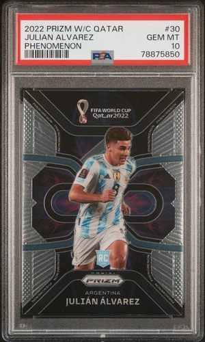 Julián Álvarez 2022 Panini Prizm World Cup #30