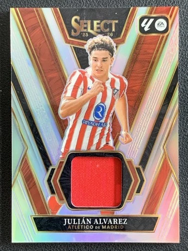Julián Álvarez 2025 Panini Select Argento