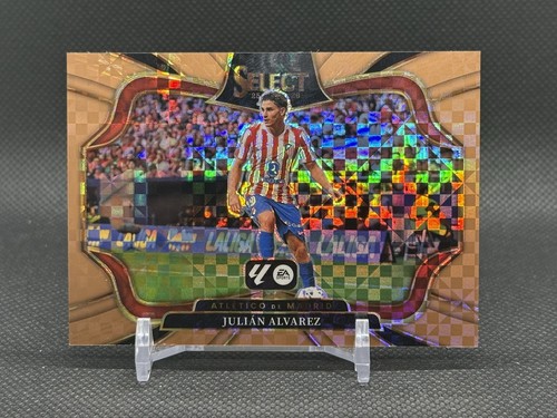 Julián Álvarez 2025 Panini Select Bronce Checker /99