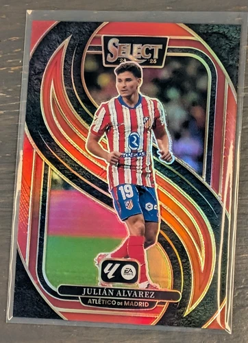 Julián Álvarez 2024 Panini Select Red Prizm #191