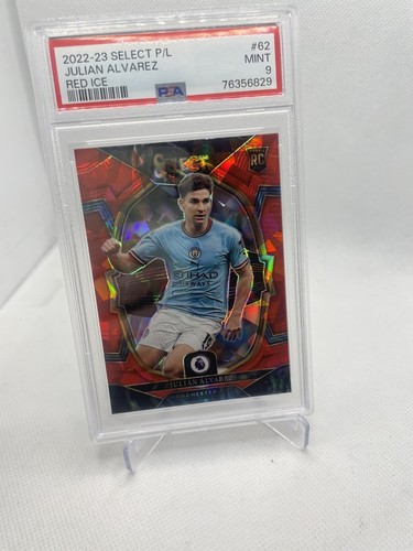 Julián Álvarez 2022 Panini Select Rojo Hielo
