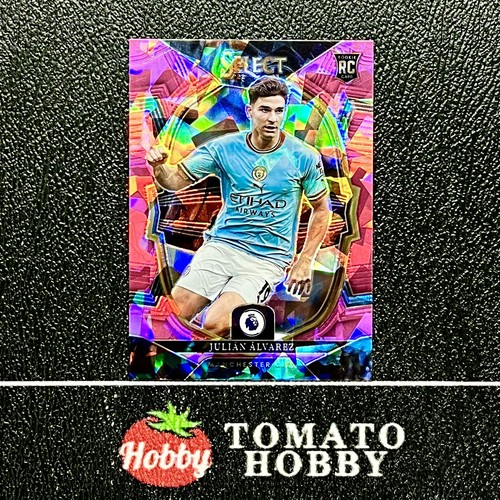 Julián Álvarez 2022 Panini Select Rosa Hielo Agrietado