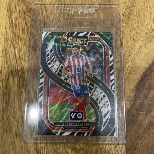 Julián Álvarez 2024 Panini Select Zebra