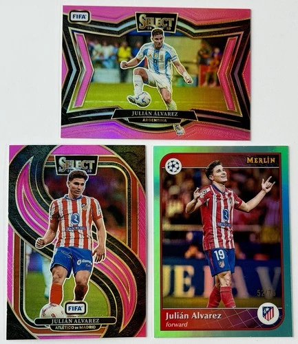 Julián Álvarez 2024 Panini Seleziona Carte Rosa /59