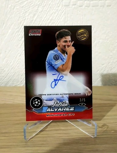 Julián Álvarez 2023 Topps Stadium Club Chrome /5