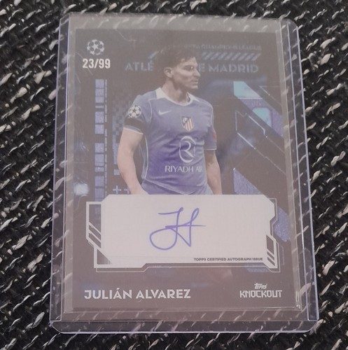 Julián Álvarez 2025 Topps UCC Knockout /99