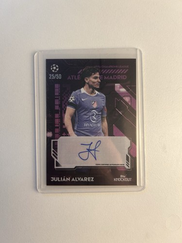 Julián Álvarez 2025 Topps UEFA Club Competition /50