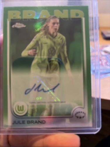 Julle Brand 2024 Topps Chrome Green /99