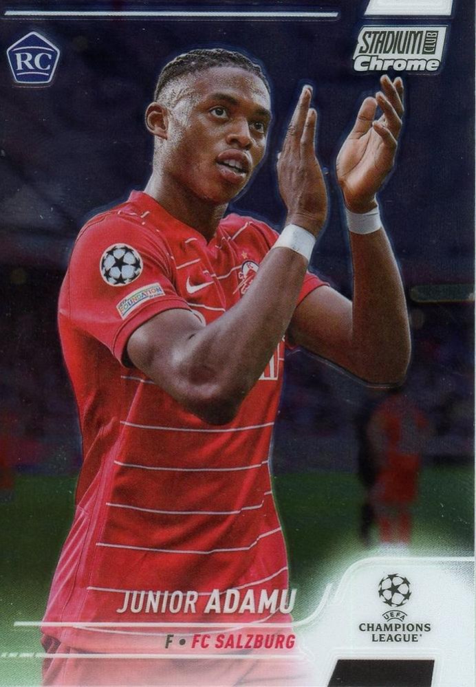 Junior Adamu 2021 Topps Stadium Club Chrome UEFA 53