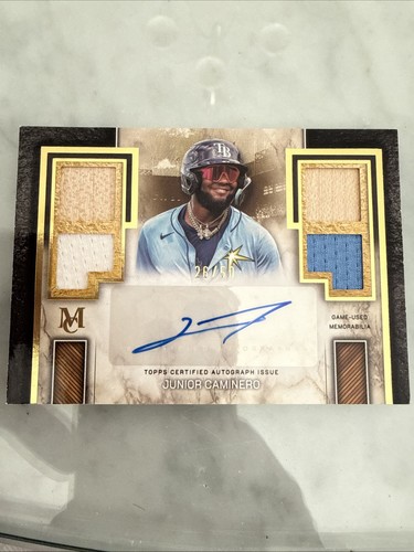 Junior Caminero 2025 Topps Museum /50