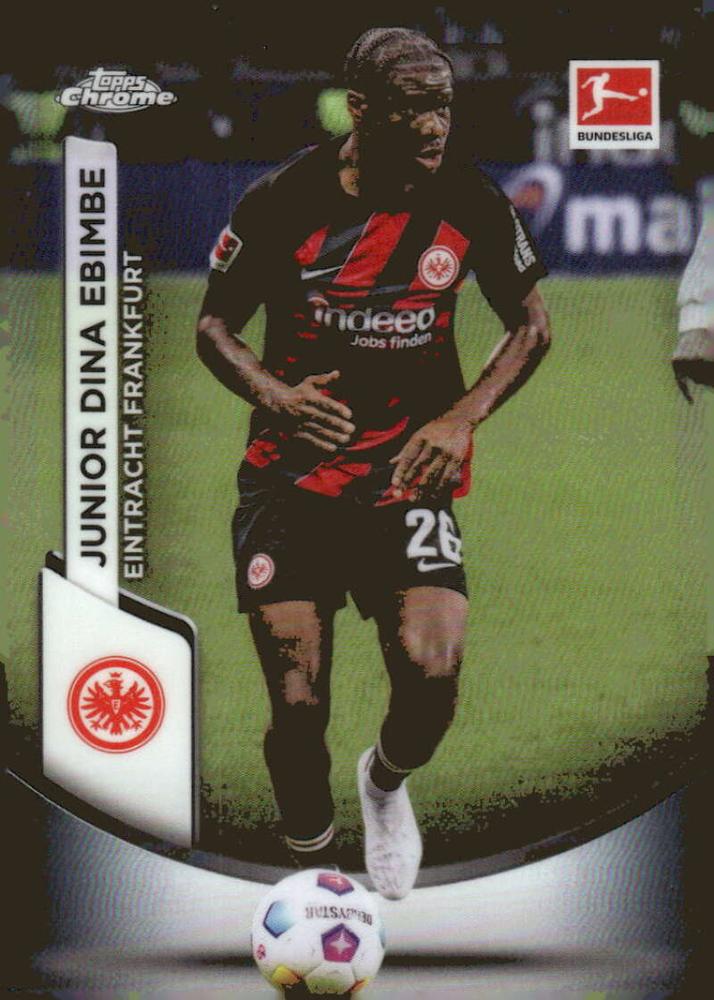 Junior Dina Ebimbe 2023 Topps Chrome Bundesliga
