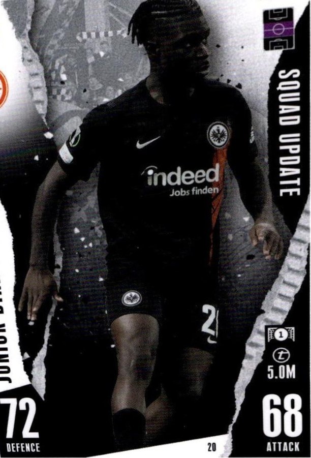 Junior Dina Ebimbe 2023 Topps Match Attax UEFA Club Competitions Extra