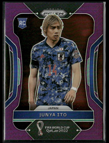 Junya Ito 2022 Panini Prizm FIFA World Cup Qatar Purple /199