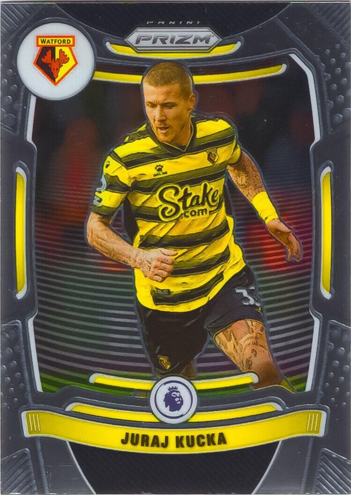 Juraj Kucka 2021 Panini Prizm Premier League 260