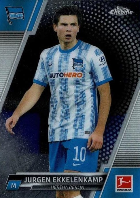 Jurgen Ekkelenkamp 2021 Topps Chrome Bundesliga 9