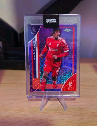 Jurrien Frimpong 2025 Topps Chrome Emerald /7