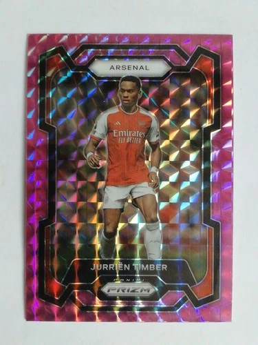 Jurrien Timber 2024 Panini Prizm Pink Mosaic