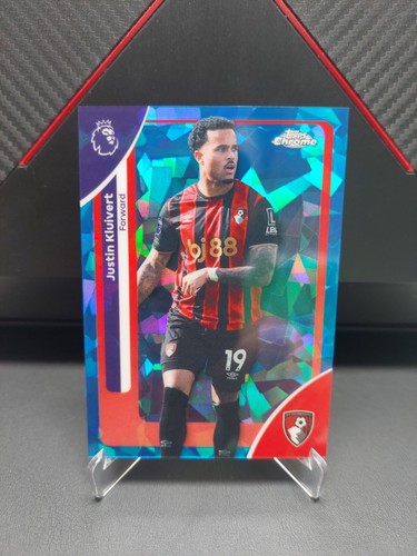 Justin Kluivert 2025 Topps Chrome Sapphire Edition