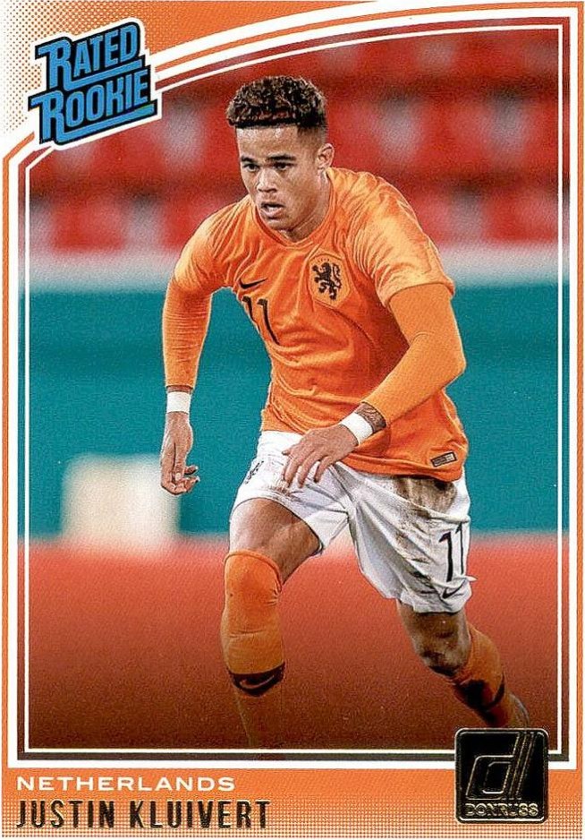 Justin Kluivert 2018 Panini Donruss Soccer 196