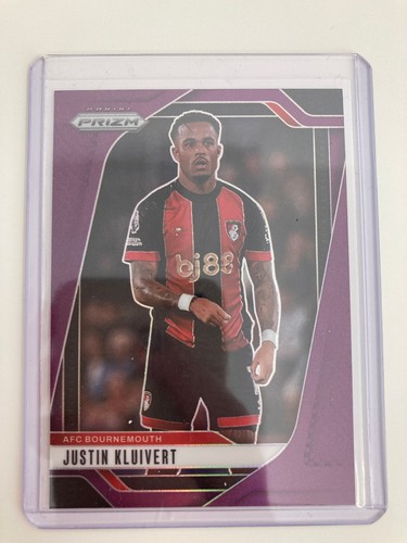 Justin Kluivert 2024 Panini Prizm Premier League Magenta