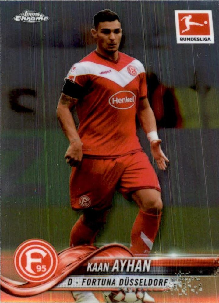 Kaan Ayhan 2018 Topps Chrome Bundesliga 66