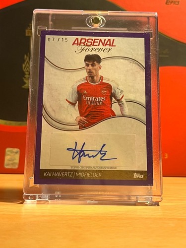 Kai Havertz 2023 Topps Arsenal Forever Purple /15