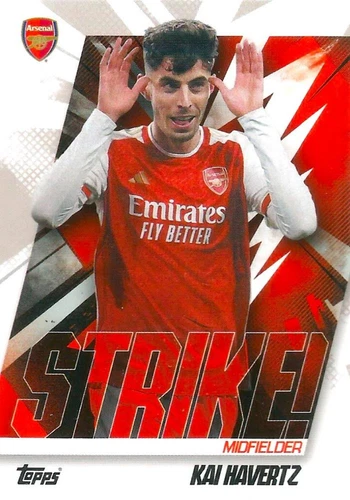 Kai Havertz 2023 Topps Arsenal Team Set